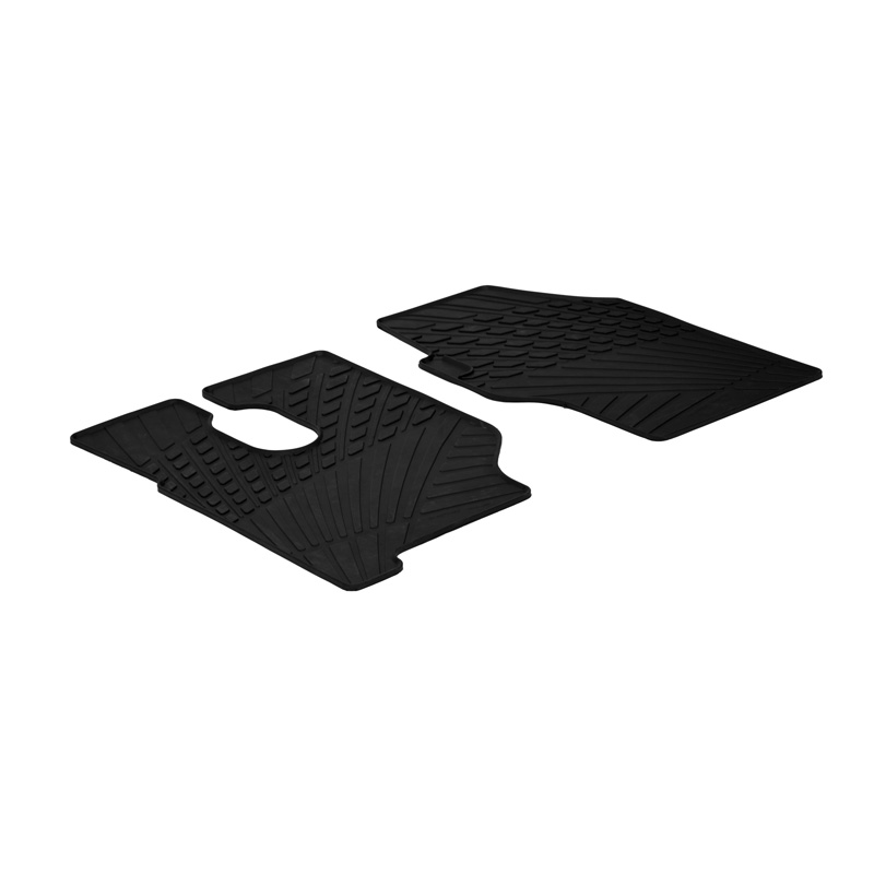 Image of Gledring Automatten Zwart Rubber Mercedes Actros