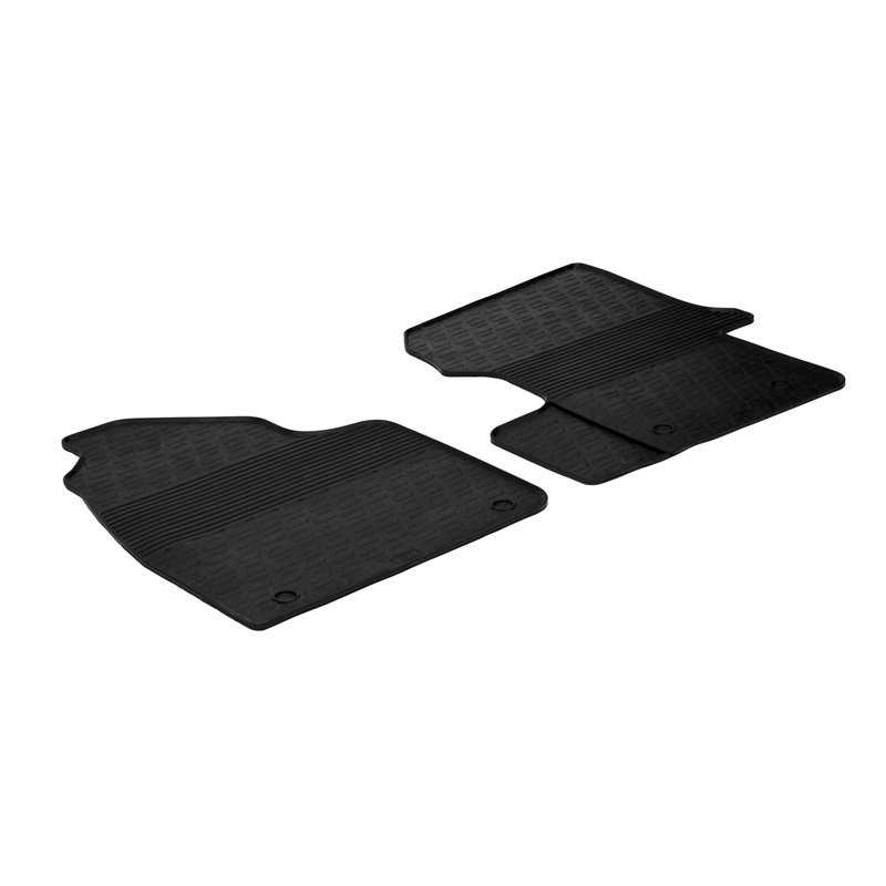Image of Gledring Automatten Zwart Rubber Mercedes, Volkswagen