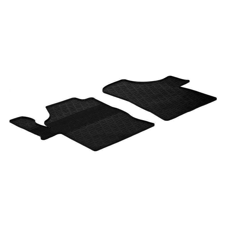 Image of Gledring Automatten Zwart Rubber Mercedes Vito, Viano