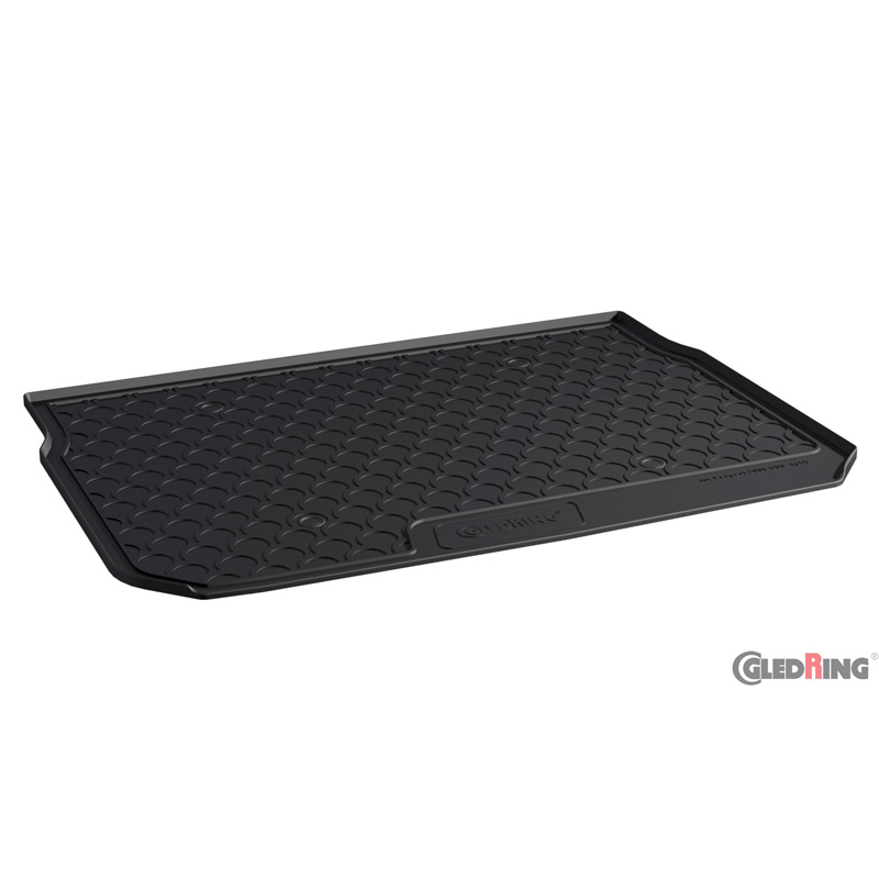 Image of Gledring Kofferbakmat Zwart Rubber Peugeot 2008
