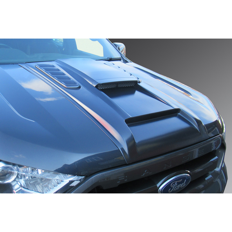 Image of RGM Luchtinlaat Zwart ABS Plastic Ford Ranger