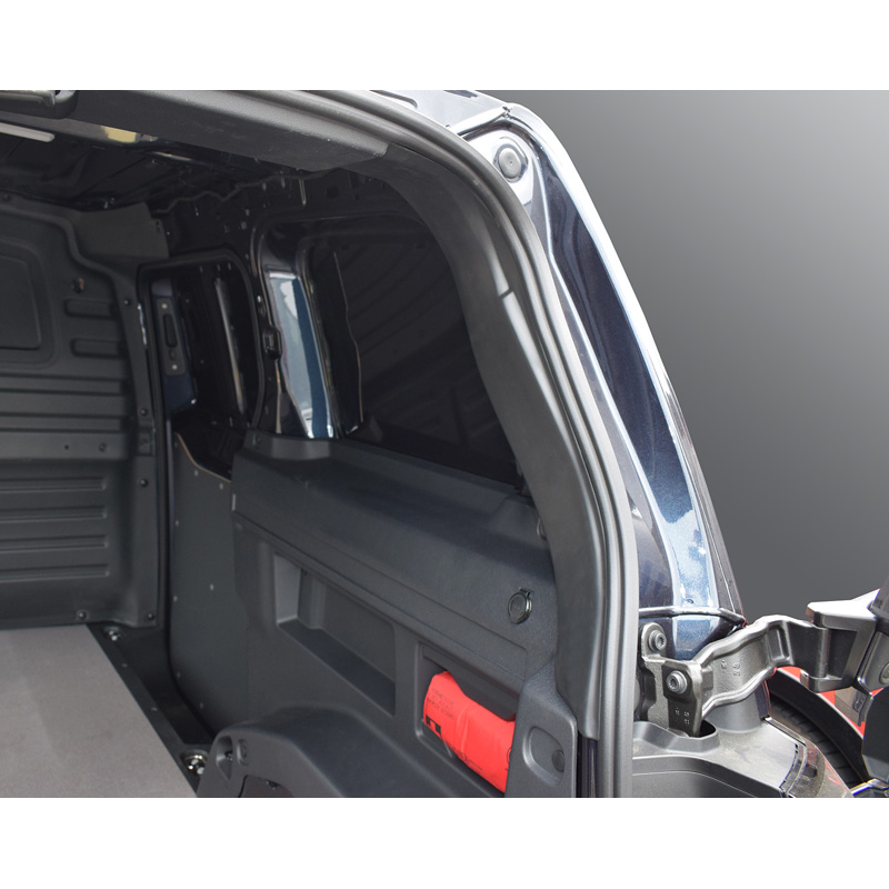 Image of RGM Achter Deurlijstbeschermer Zwart ABS Plastic Volkswagen ID Buzz