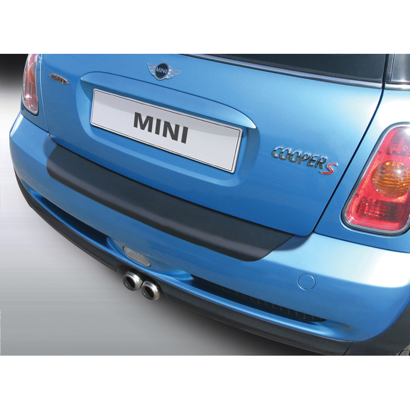Image of RGM Achter Bumper Beschermlijst Zwart ABS Plastic Mini Cooper One, Cooper