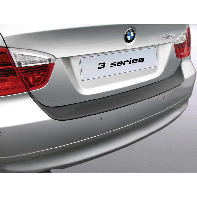 Image of RGM Achter Bumper Beschermlijst Zwart ABS Plastic BMW 3-serie
