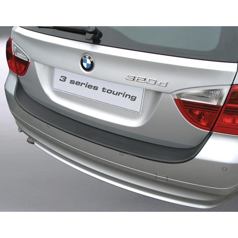 Image of RGM Achter Bumper Beschermlijst Zwart ABS Plastic BMW 3-serie