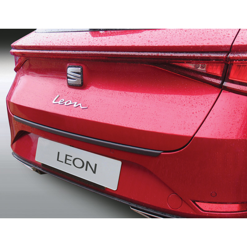 Image of RGM Achter Bumper Beschermlijst Zwart ABS Plastic Seat Leon