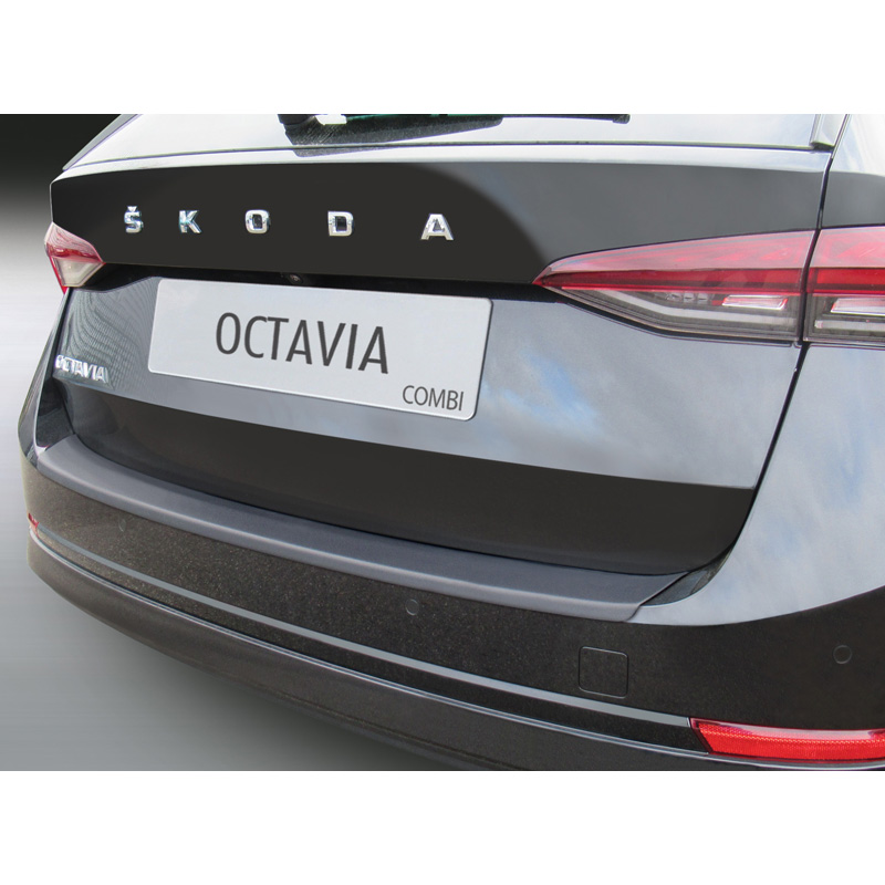 Image of RGM Achter Bumper Beschermlijst Zwart ABS Plastic Skoda Octavia