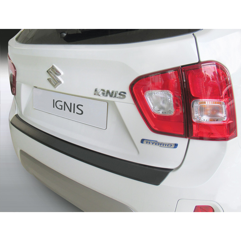 Image of RGM Achter Bumper Beschermlijst Zwart ABS Plastic Suzuki Ignis