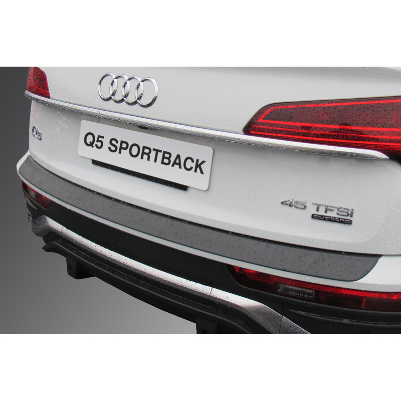 Image of RGM Achter Bumper Beschermlijst Zwart ABS Plastic Audi Q5