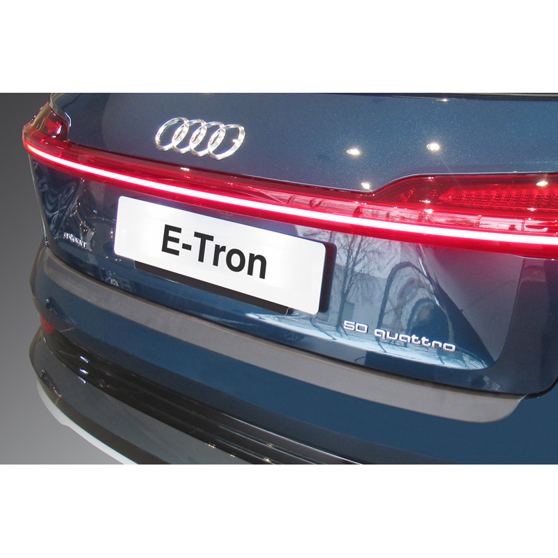 Image of RGM Achter Bumper Beschermlijst Zwart ABS Plastic Audi E-Tron