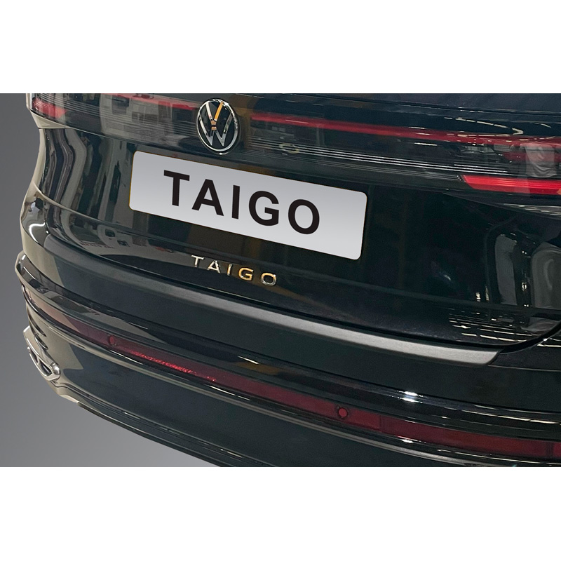 Image of RGM Achter Bumper Beschermlijst Zwart ABS Plastic Volkswagen Taigo