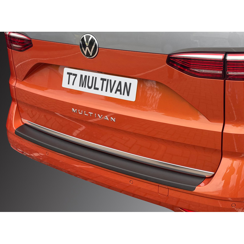 Image of RGM Achter Bumper Beschermlijst Zwart ABS Plastic Volkswagen Multivan