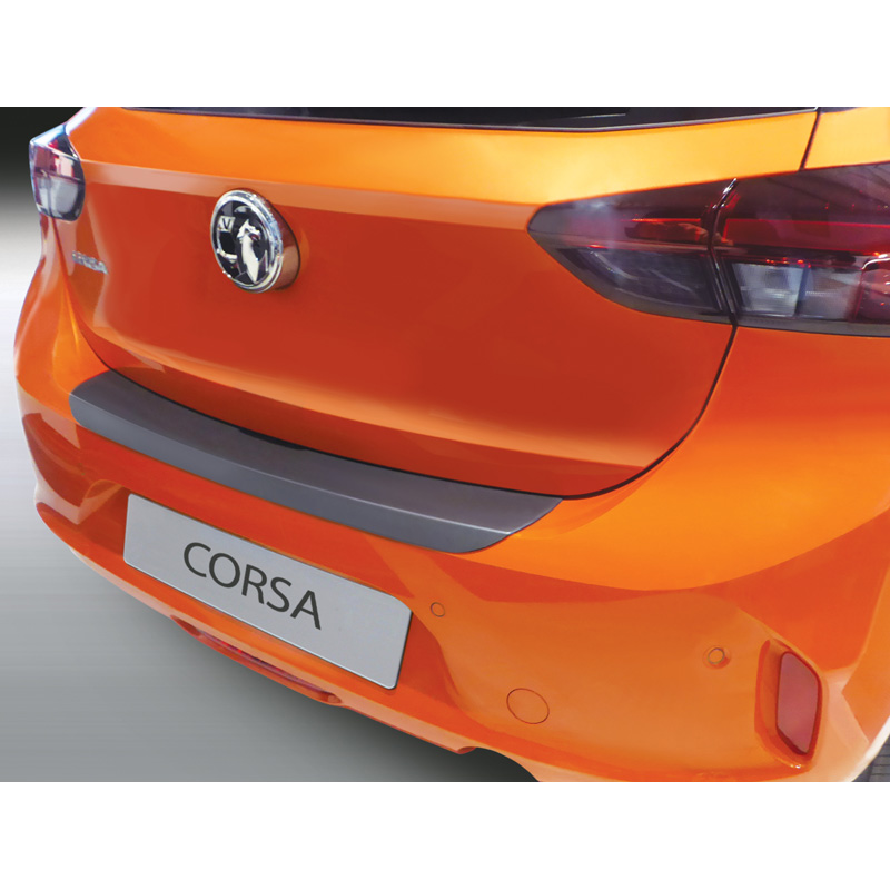 Image of RGM Achter Bumper Beschermlijst 5-Deurs Zwart ABS Plastic Opel Corsa