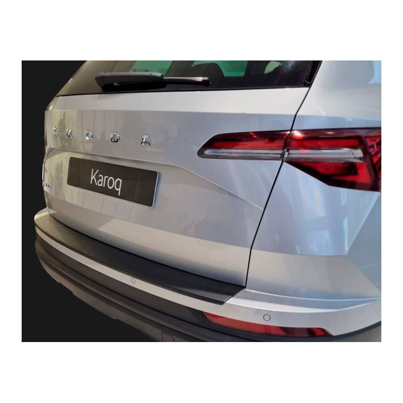 Image of RGM Achter Bumper Beschermlijst Zwart ABS Plastic Skoda Karoq
