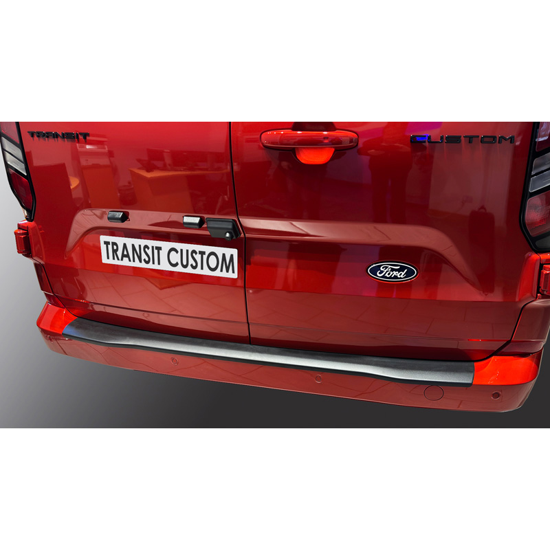 Image of RGM Achter Bumper Beschermlijst Zwart ABS Plastic Ford Transit