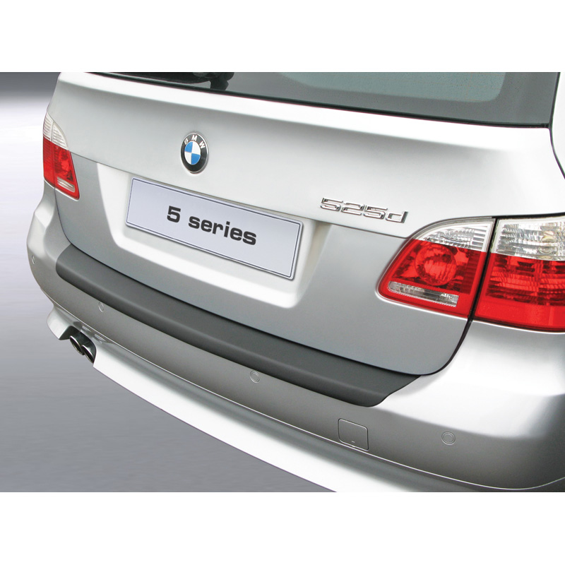 Image of RGM Achter Bumper Beschermlijst Zwart ABS Plastic BMW 5-serie