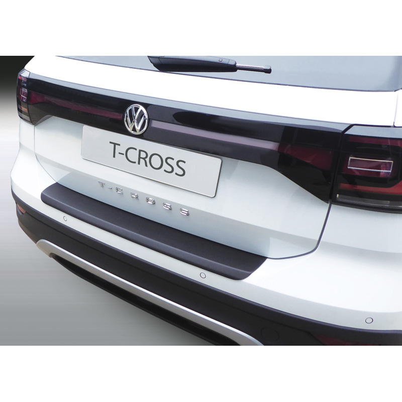 Image of RGM Achter Bumper Beschermlijst Zwart ABS Plastic Volkswagen T-Cross