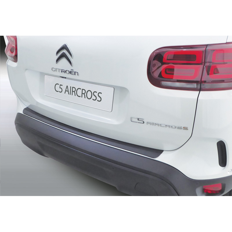 Image of RGM Achter Bumper Beschermlijst Zwart ABS Plastic Citroen C5