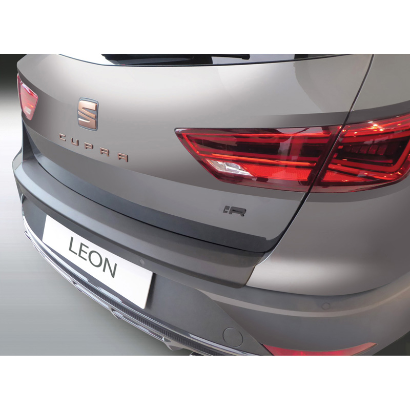 Image of RGM Achter Bumper Beschermlijst Zwart ABS Plastic Seat Leon