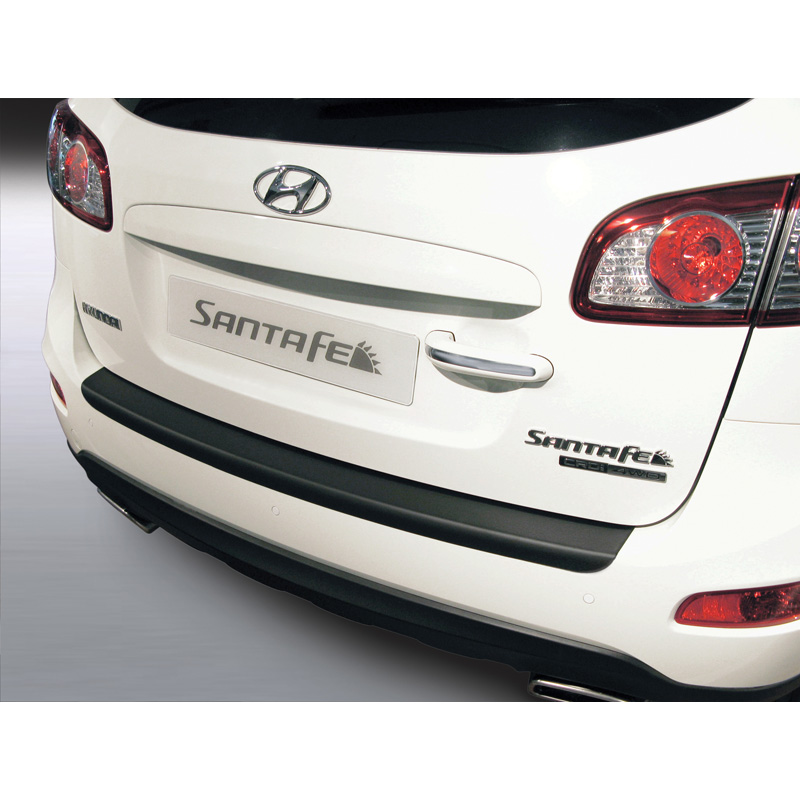 Image of RGM Achter Bumper Beschermlijst Zwart ABS Plastic Hyundai Santa Fe