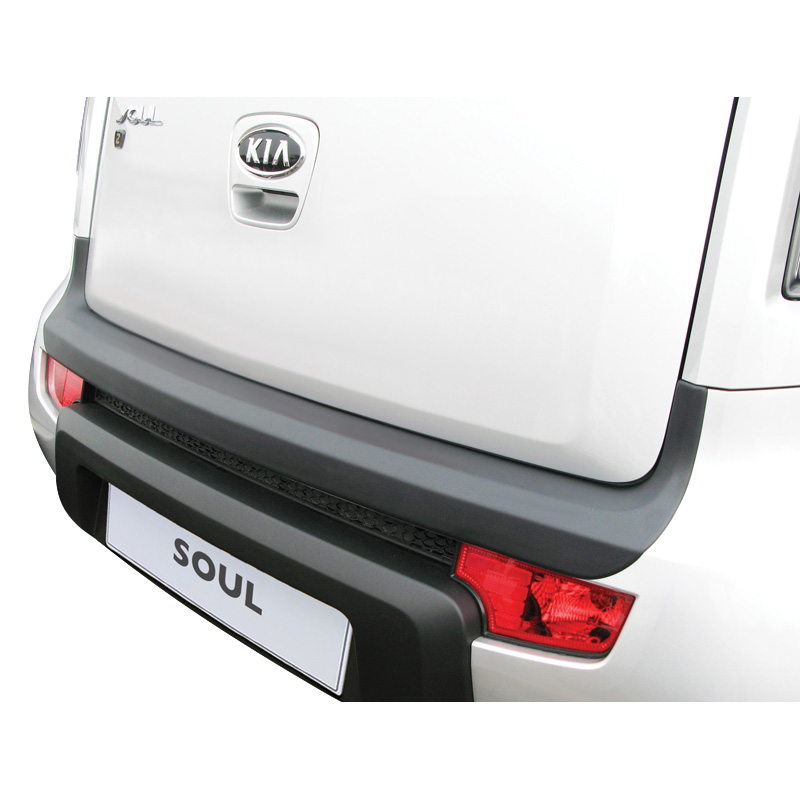 Image of RGM Achter Bumper Beschermlijst Zwart ABS Plastic Kia Soul