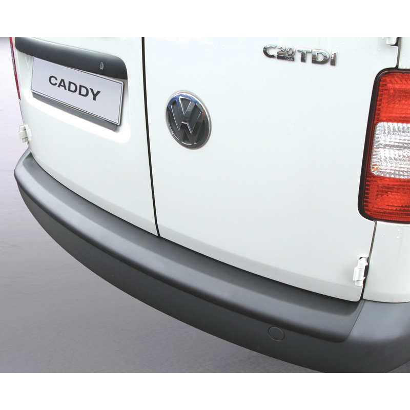 Image of RGM Achter Bumper Beschermlijst Zwart ABS Plastic Volkswagen Caddy
