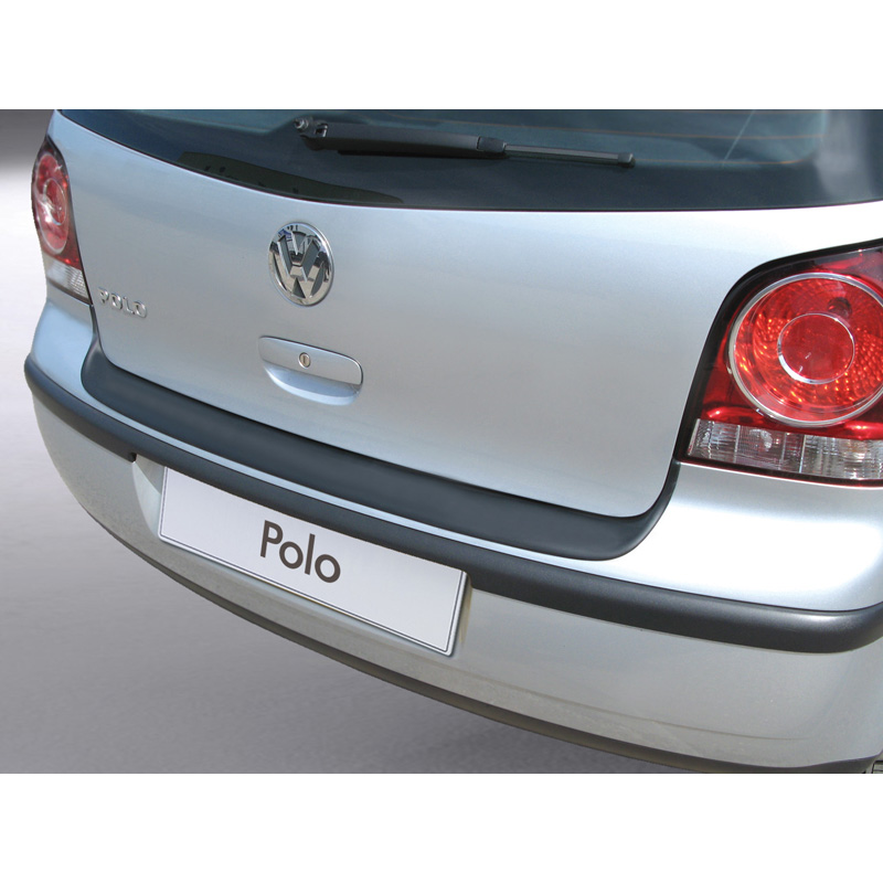 Image of RGM Achter Bumper Beschermlijst Zwart ABS Plastic Volkswagen Polo