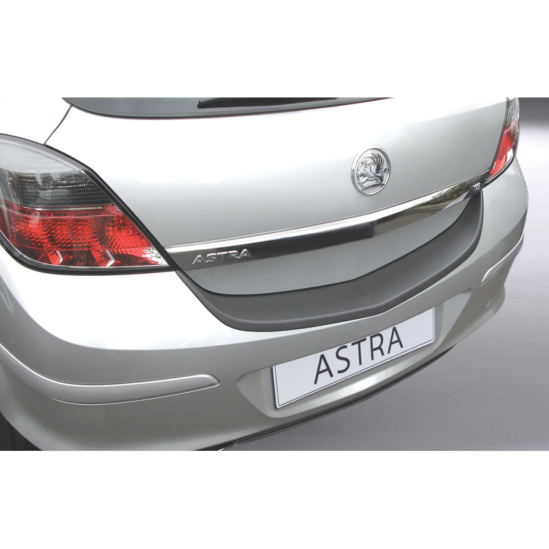 Image of RGM Achter Bumper Beschermlijst 3-Deurs Zwart ABS Plastic Opel Astra