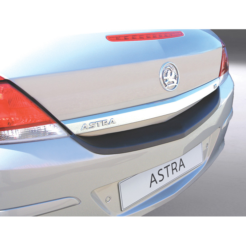 Image of RGM Achter Bumper Beschermlijst Zwart ABS Plastic Opel Astra