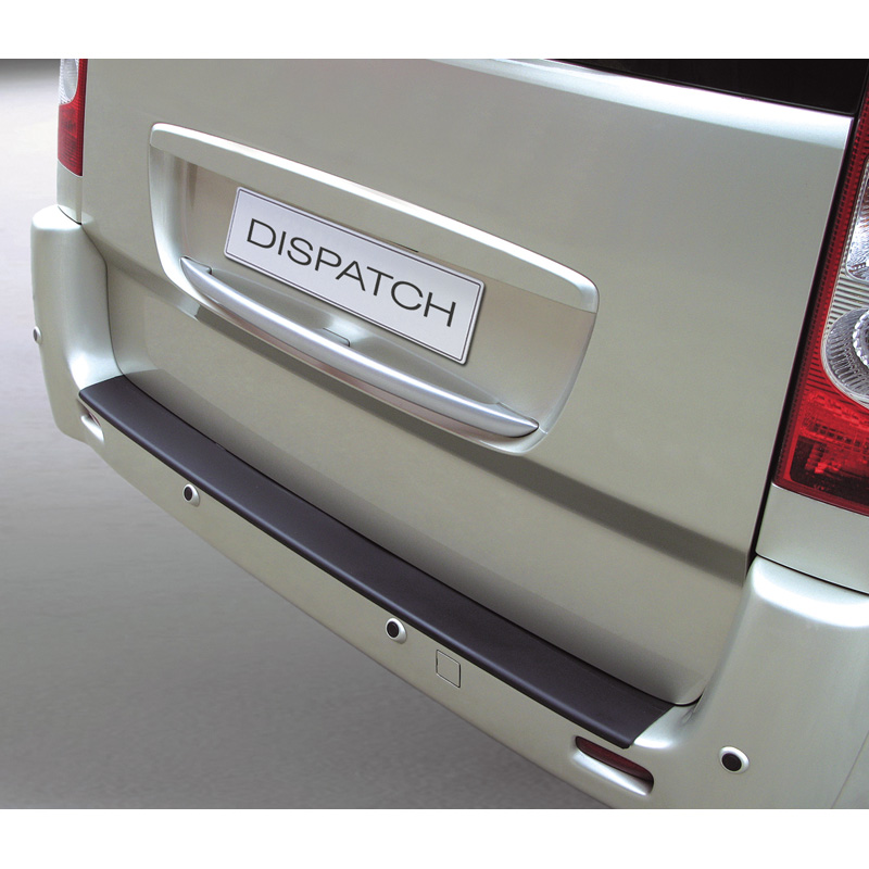 Image of RGM Achter Bumper Beschermlijst Zwart ABS Plastic Citroën, Fiat, Peugeot