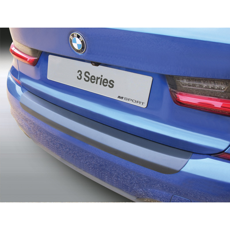 Image of RGM Achter Bumper Beschermlijst Zwart ABS Plastic BMW 3-serie