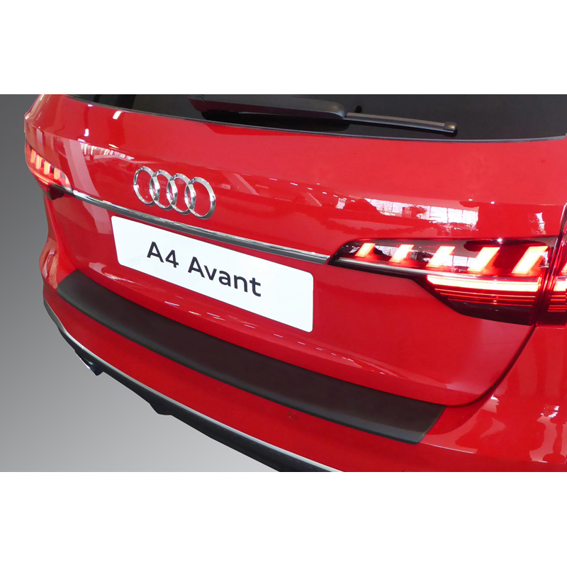Image of RGM Achter Bumper Beschermlijst Zwart ABS Plastic Audi A4