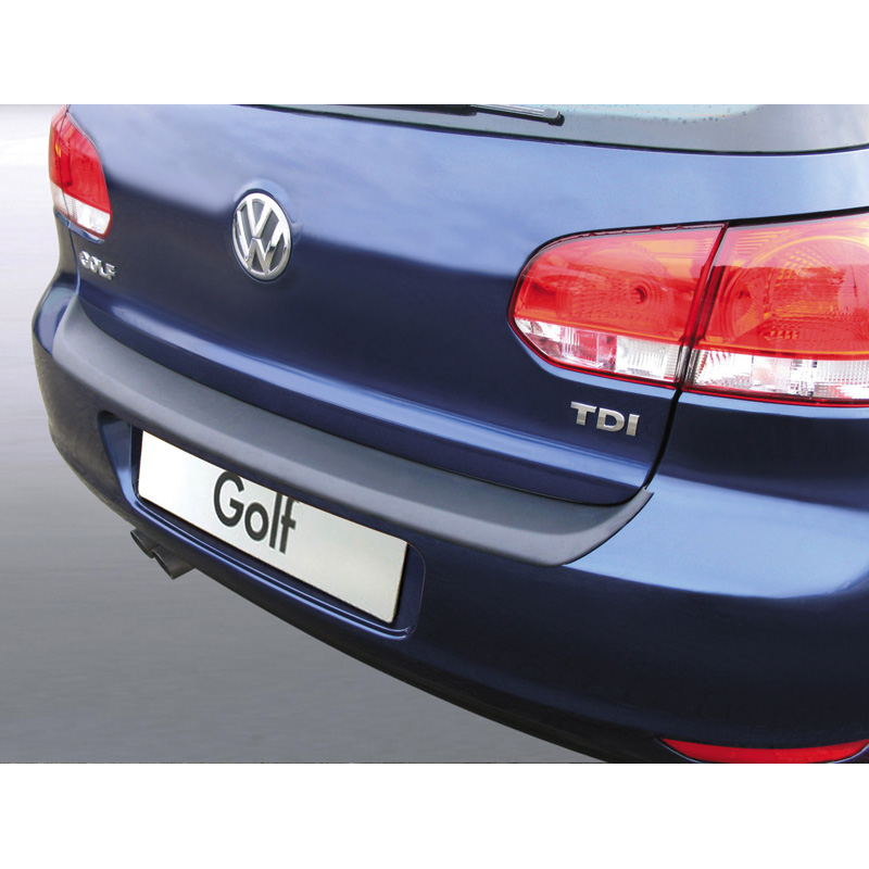 Image of RGM Achter Bumper Beschermlijst Zwart ABS Plastic Volkswagen Golf