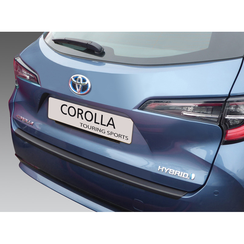 Image of RGM Achter Bumper Beschermlijst Zwart ABS Plastic Toyota Corolla