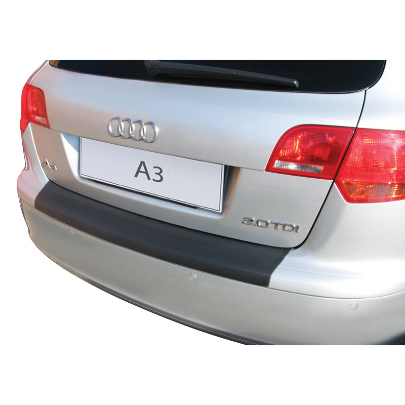 Image of RGM Achter Bumper Beschermlijst Zwart ABS Plastic Audi A3