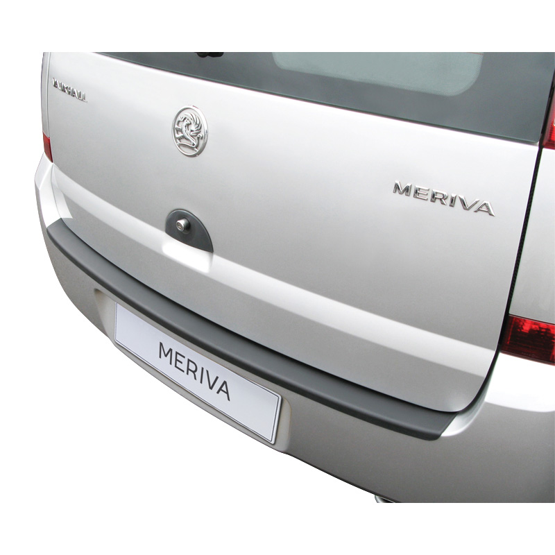 Image of RGM Achter Bumper Beschermlijst Zwart ABS Plastic Opel Meriva