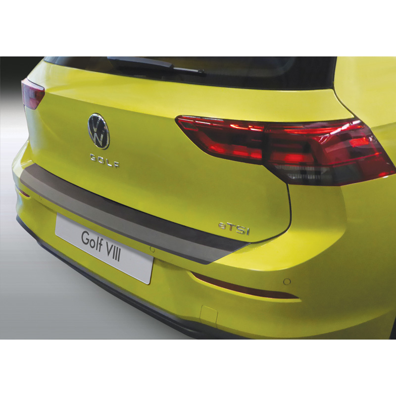 Image of RGM Achter Bumper Beschermlijst 5-Deurs Zwart ABS Plastic Volkswagen Golf