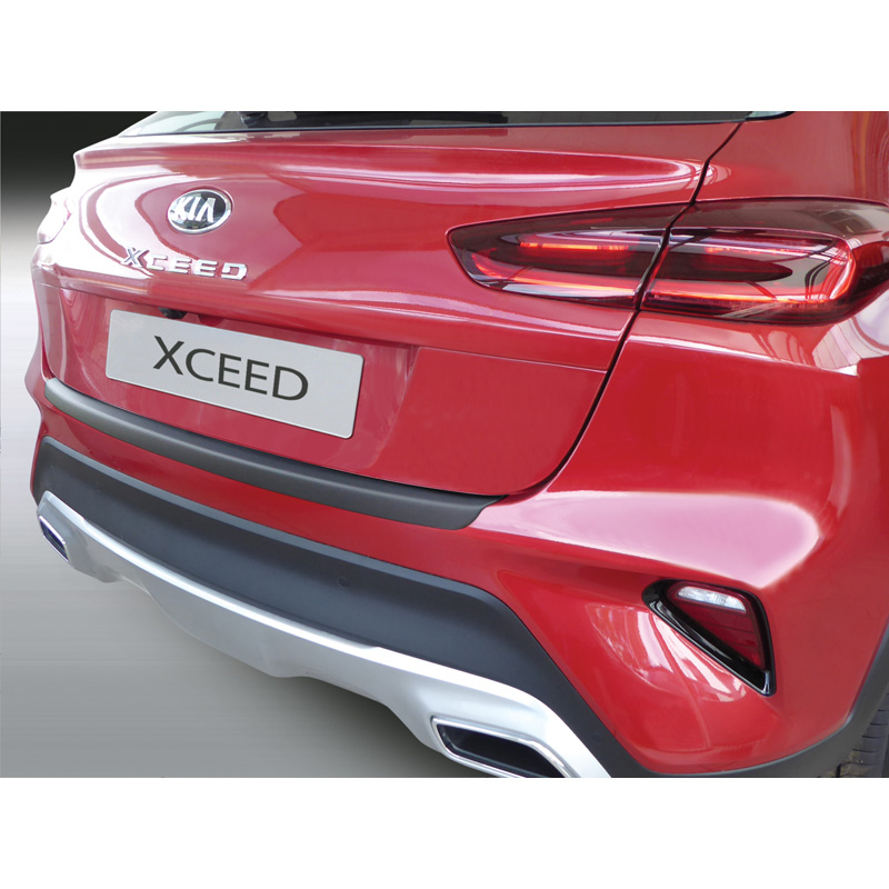 Image of RGM Achter Bumper Beschermlijst Zwart ABS Plastic Kia Ceed