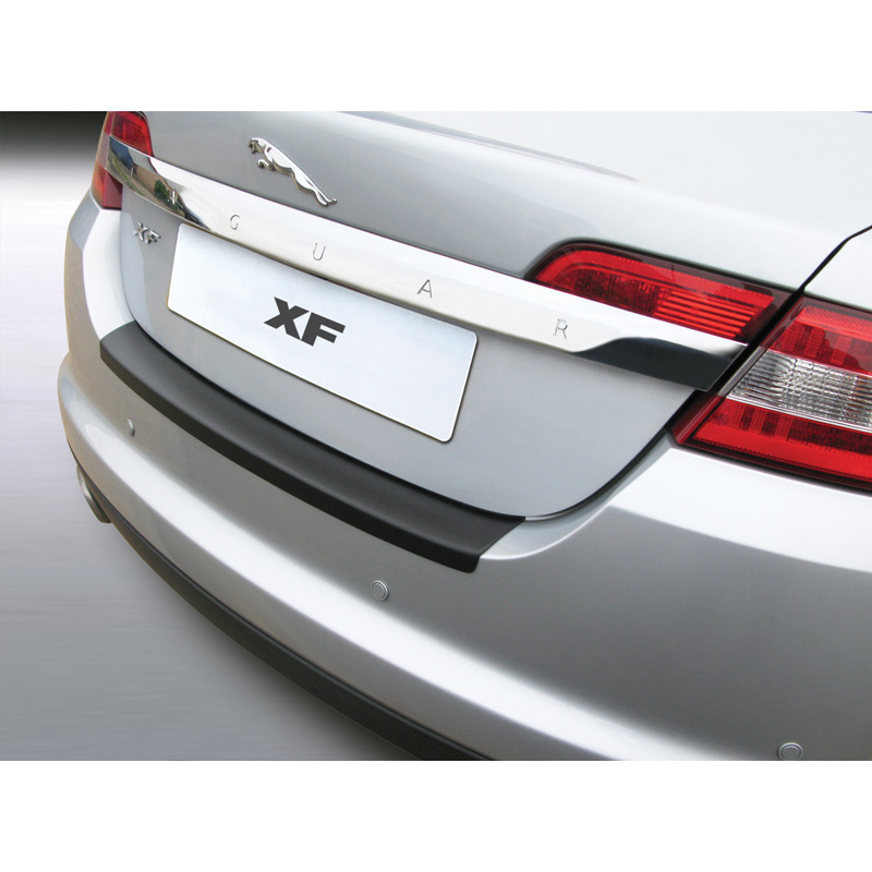 Image of RGM Achter Bumper Beschermlijst Zwart ABS Plastic Jaguar XF