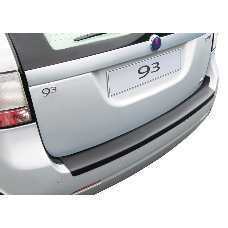 Image of RGM Achter Bumper Beschermlijst Zwart ABS Plastic Saab 9-3