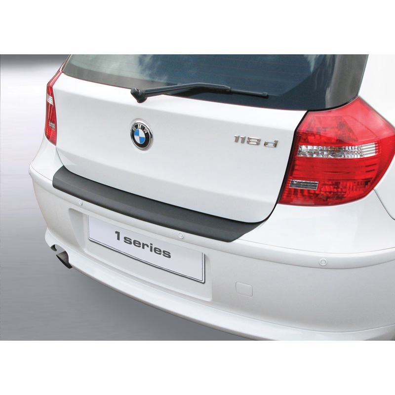 Image of RGM Achter Bumper Beschermlijst Zwart ABS Plastic BMW 1 Serie
