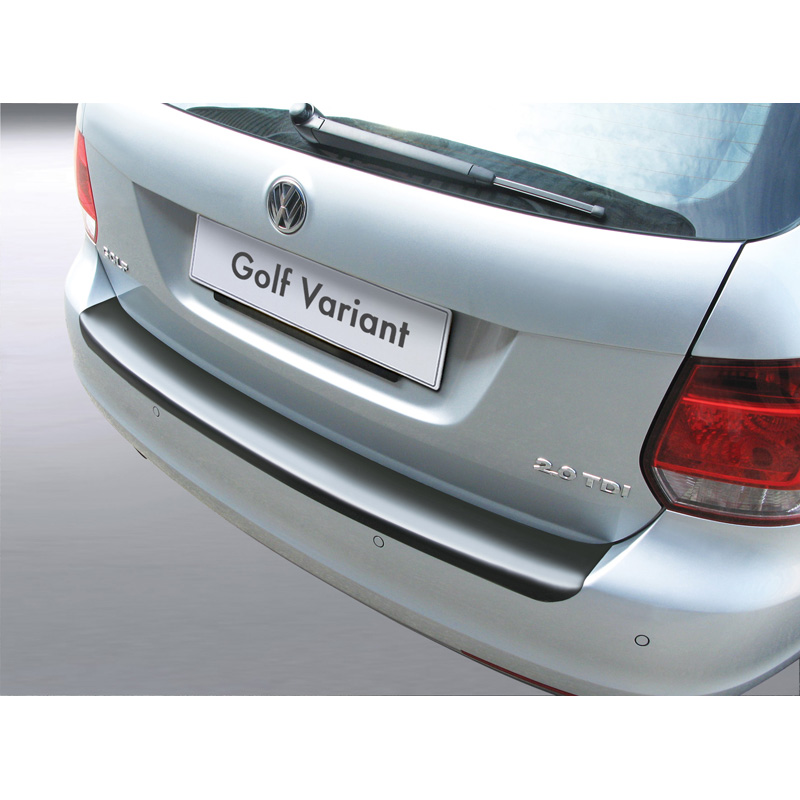 Image of RGM Achter Bumper Beschermlijst Zwart ABS Plastic Volkswagen Golf