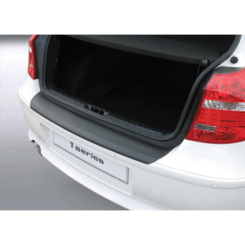 Image of RGM Achter Bumper Beschermlijst Zwart ABS Plastic BMW 1 Serie