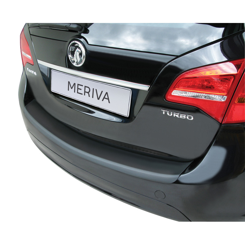 Image of RGM Achter Bumper Beschermlijst Zwart ABS Plastic Opel Meriva