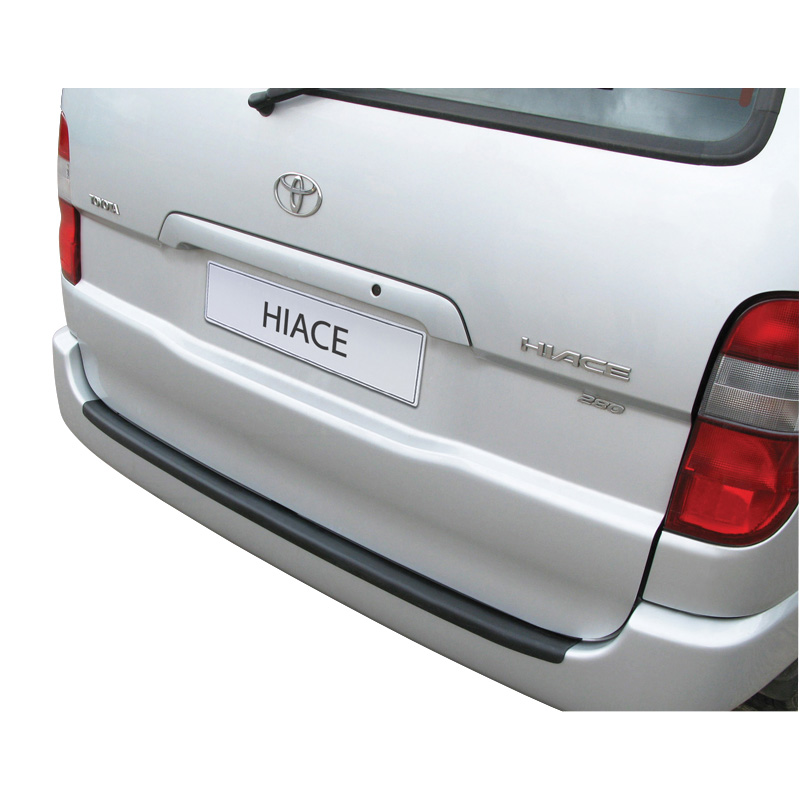 Image of RGM Achter Bumper Beschermlijst Zwart ABS Plastic Toyota Hiace