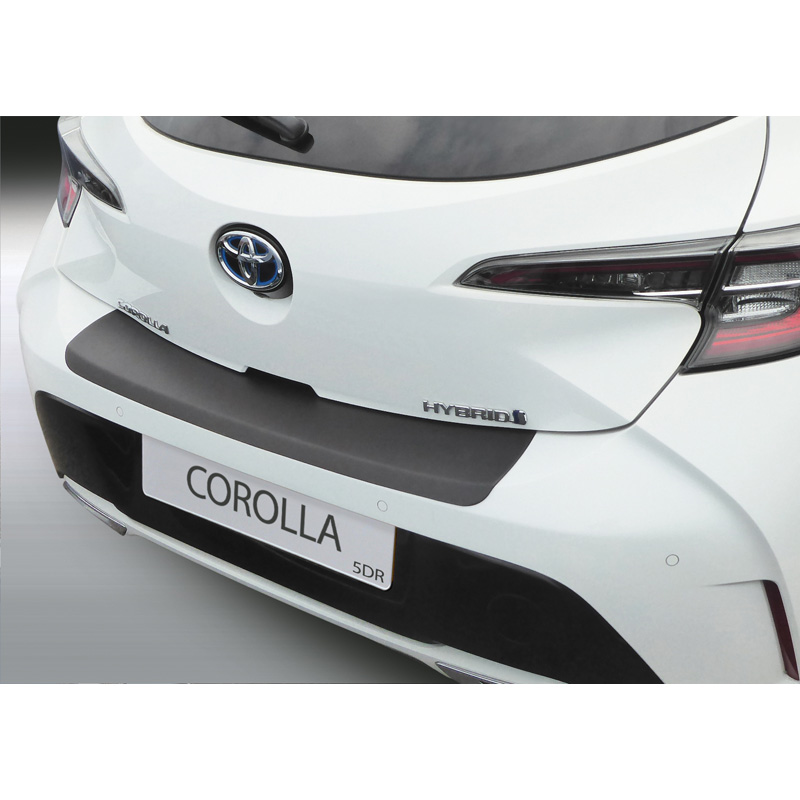 Image of RGM Achter Bumper Beschermlijst 5-Deurs Zwart ABS Plastic Toyota Corolla