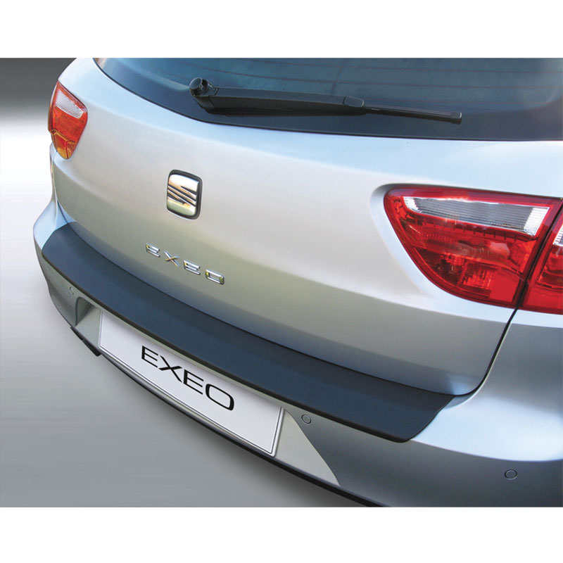 Image of RGM Achter Bumper Beschermlijst Zwart ABS Plastic Seat Exeo