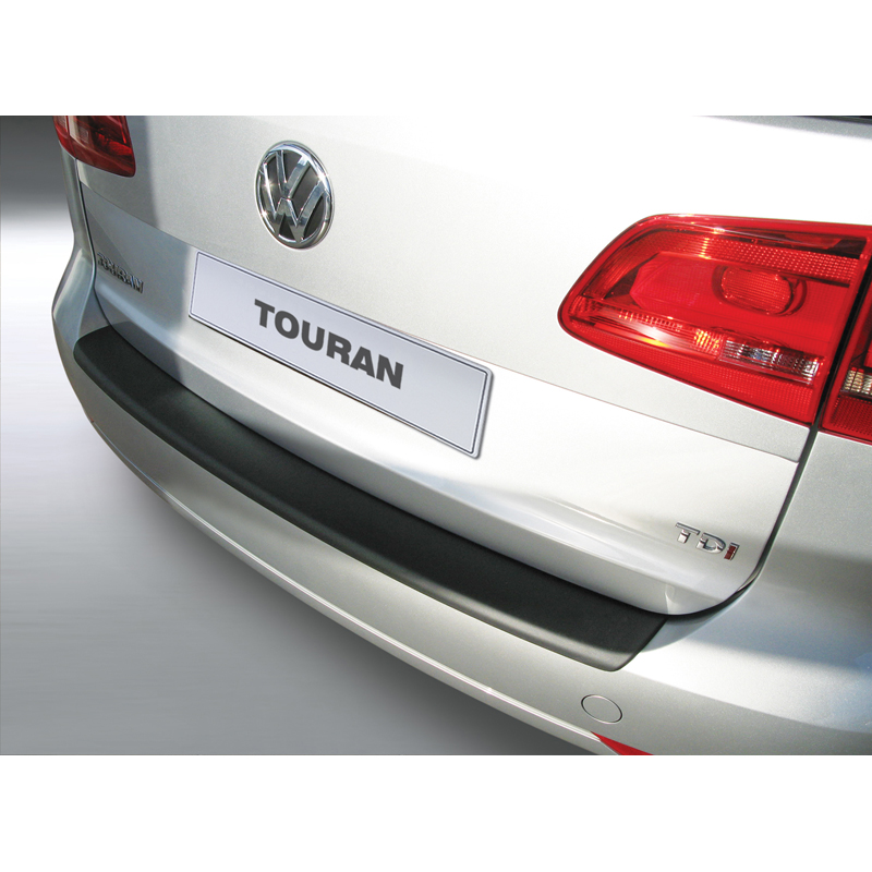 Image of RGM Achter Bumper Beschermlijst Zwart ABS Plastic Volkswagen Touran