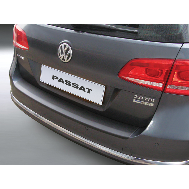 Image of RGM Achter Bumper Beschermlijst Zwart ABS Plastic Volkswagen Passat