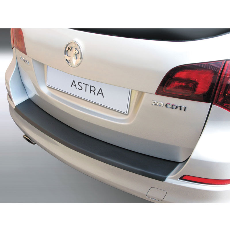 Image of RGM Achter Bumper Beschermlijst Zwart ABS Plastic Opel Astra